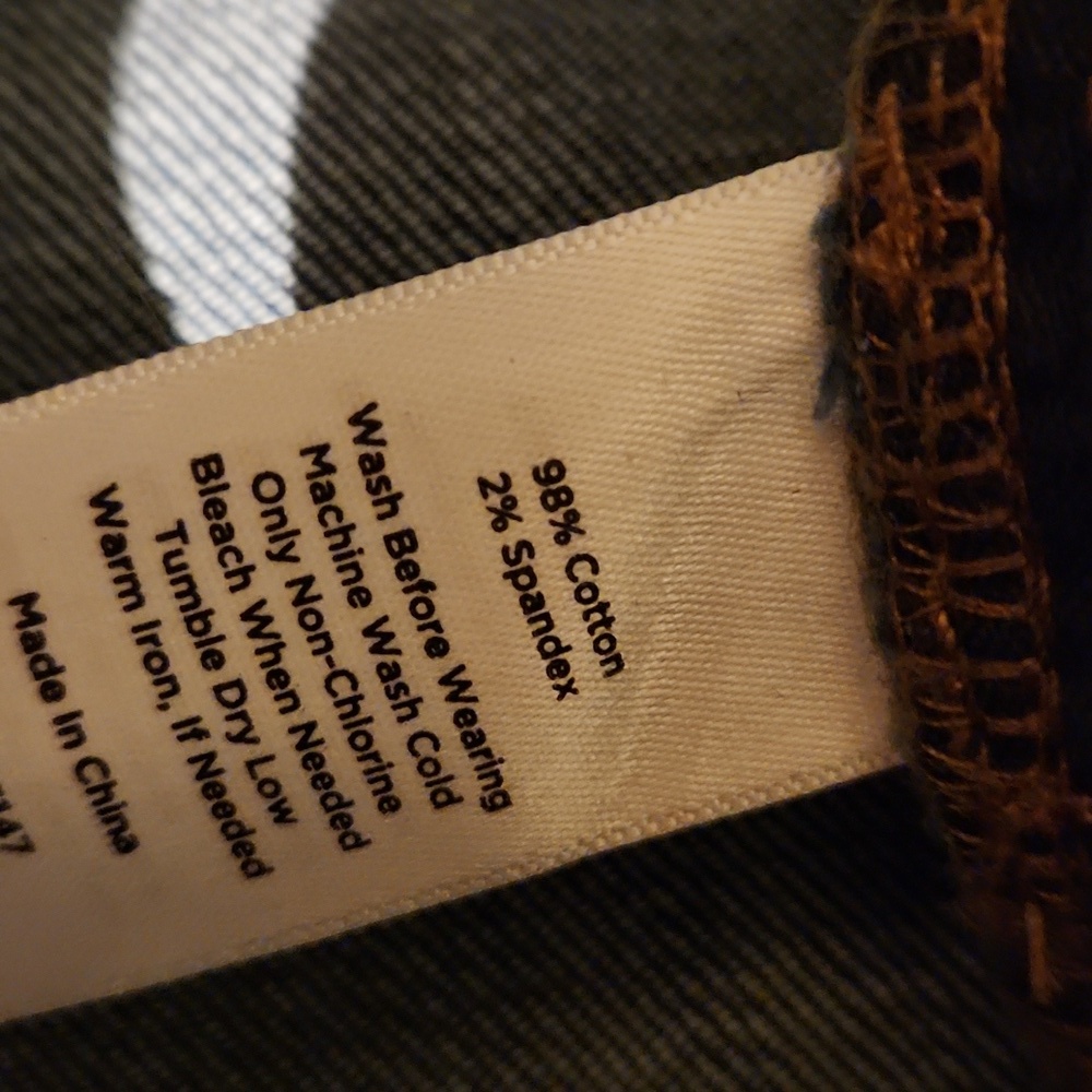 ❤ TALBOTS HIGH RISE SLIM STRAIGHT JEANS, DISTRESSED, 4 (27) - Picture 7 of 8